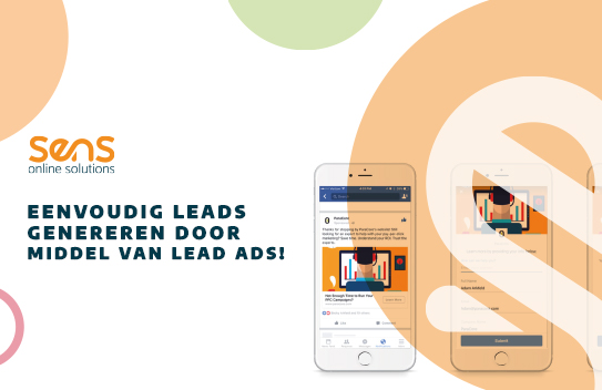 Afbeelding leads genereren door middel van lead ads